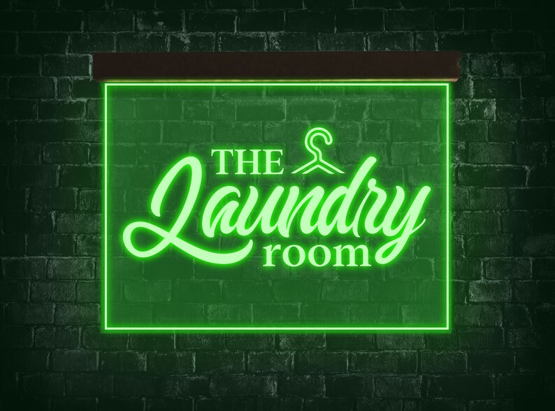 Laundry Room Neon Sign Laundry Room Led Sign Laundry Room - Etsy
