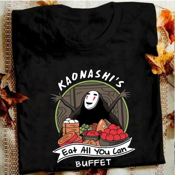 Spirited Away Kaonashi No Face T Shirt sale 