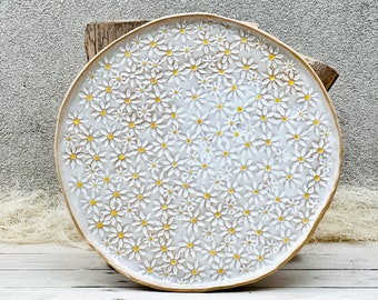 Ceramic Large Marguerite Platter