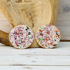Wildflower Coasters Set of 2