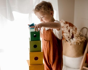 Rainbow Nesting Boxes