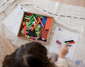 Baguettes d'apprentissage Cuisenaire