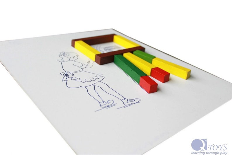 Cuisenaire Learning Rods - Etsy