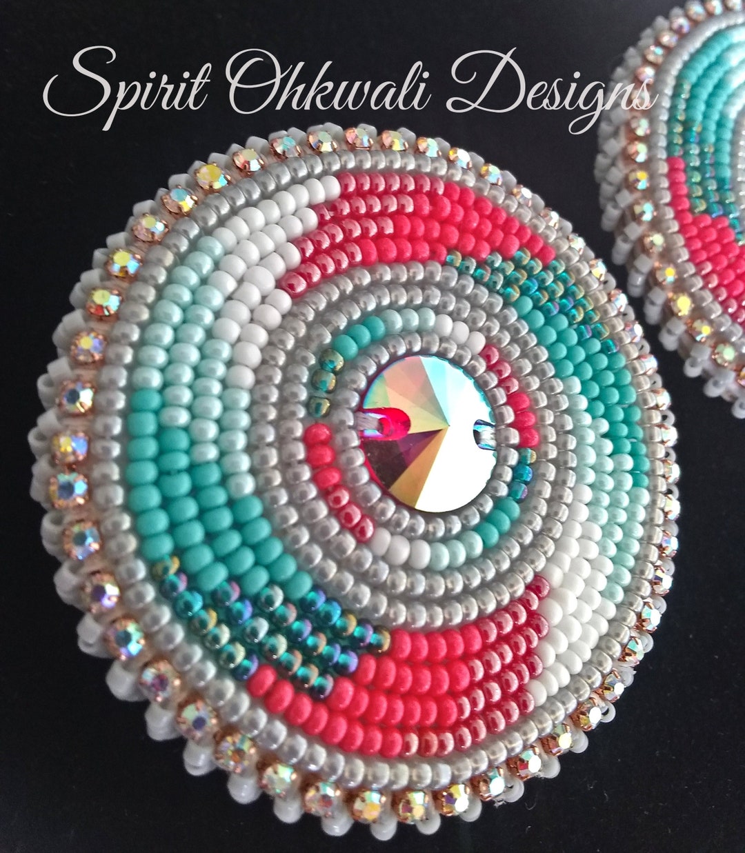 Indigenous Beaded Earrings Etsy