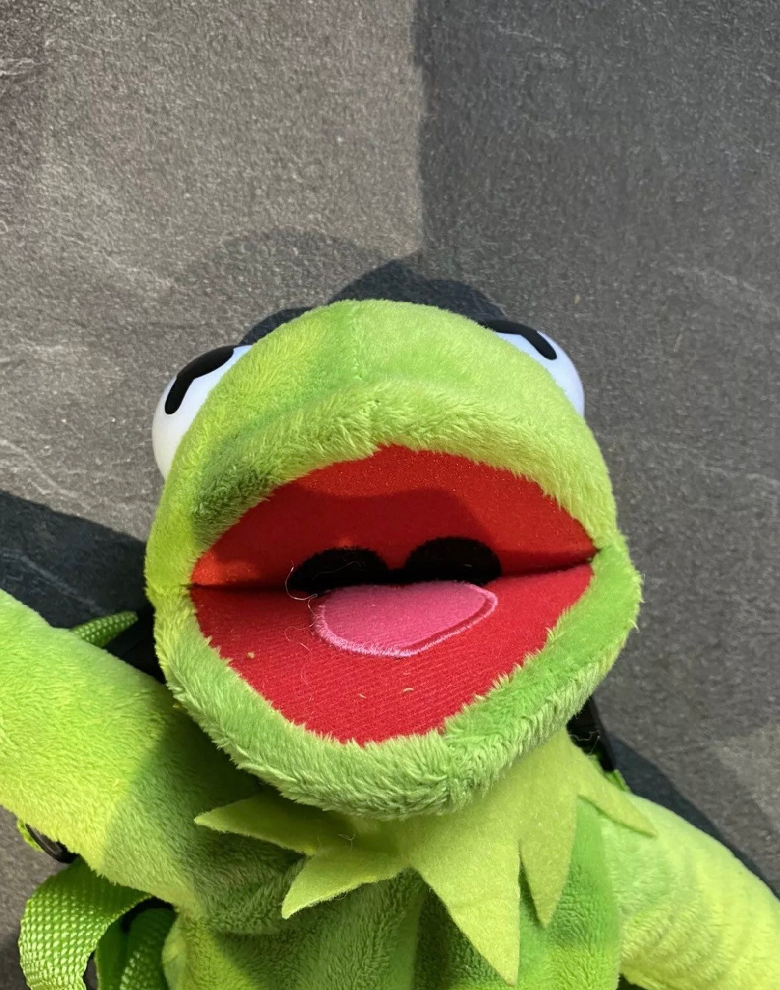 Kermit De Kikker BackPack Rugzak Tas Disney 2012 Muppets Kermit De Kikker BackPack Rugzak Tas Disney 2012 Muppets