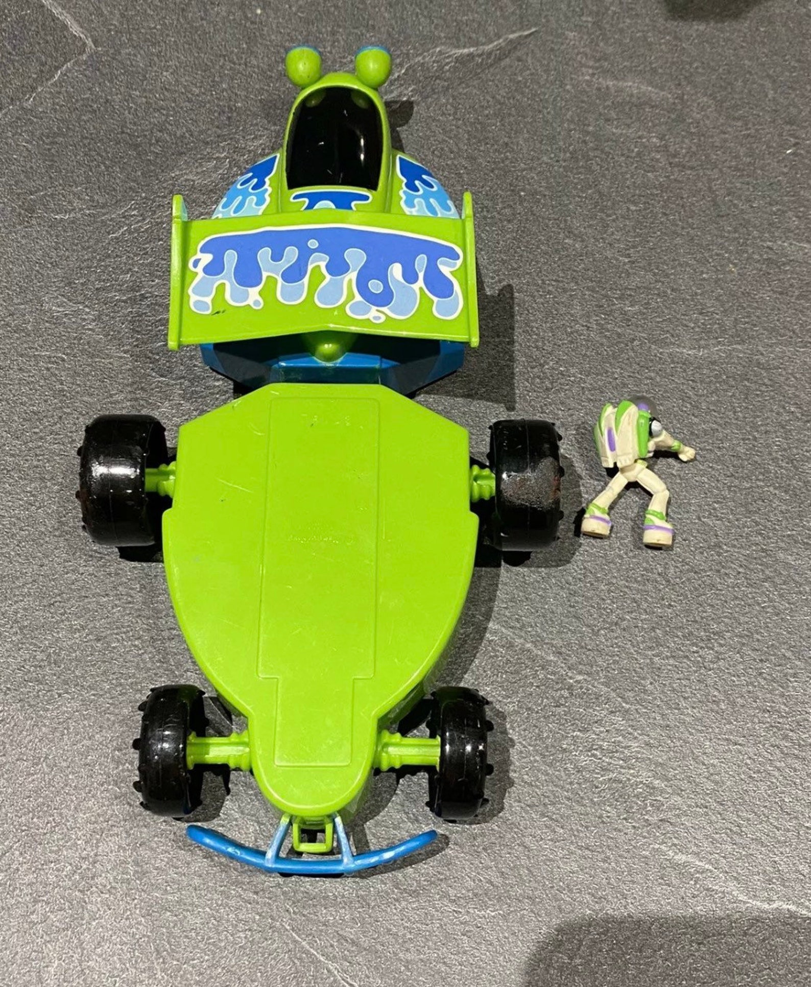 Vintage Disney Toystory Buzz Lightyear / Rc Car Micro Polly Etsy