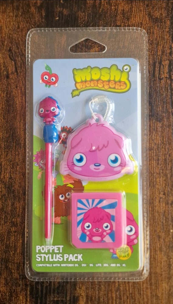 Poppet Nintendo Ds 2xl /3xl Moshi Monsters Stylus Plus Pen - Etsy