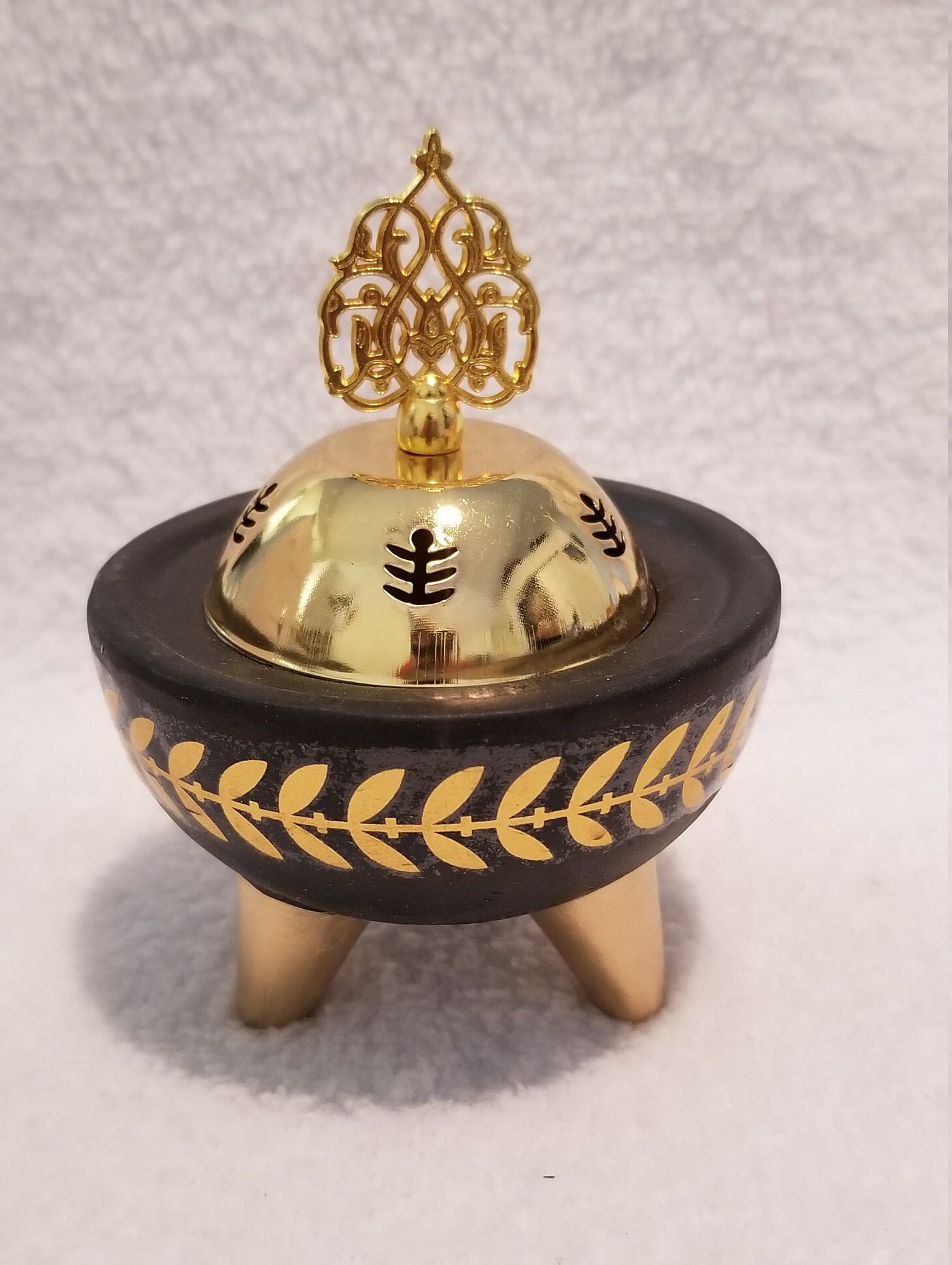 Pottery Bakhoor / Oud charcoal burner Etsy