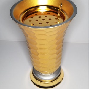 Gold Bakhoor burner/ Oud burner/ Resin burner/ Frankincense Burner/ Gift for her