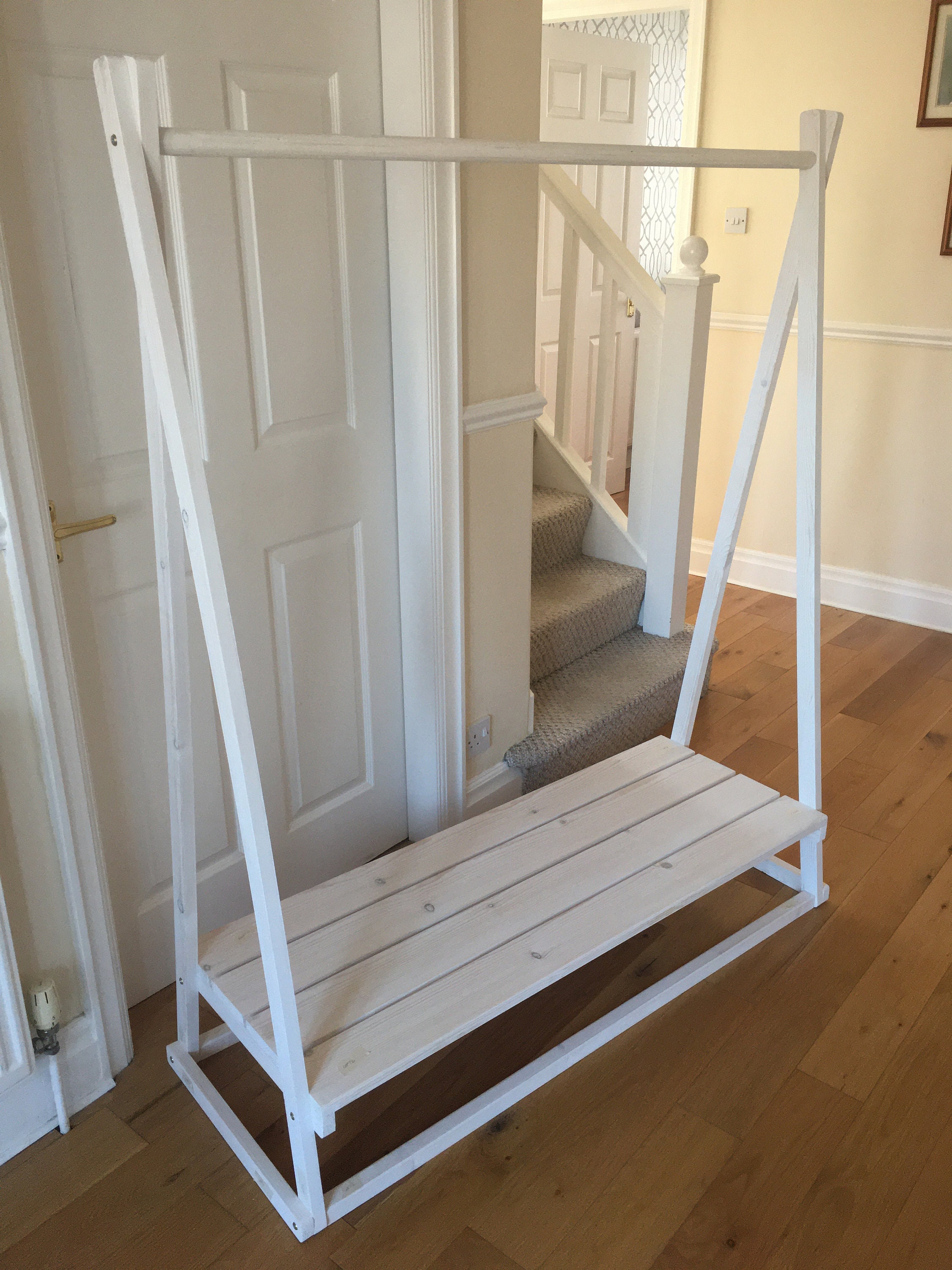 Portable Clothes Rail Etsy