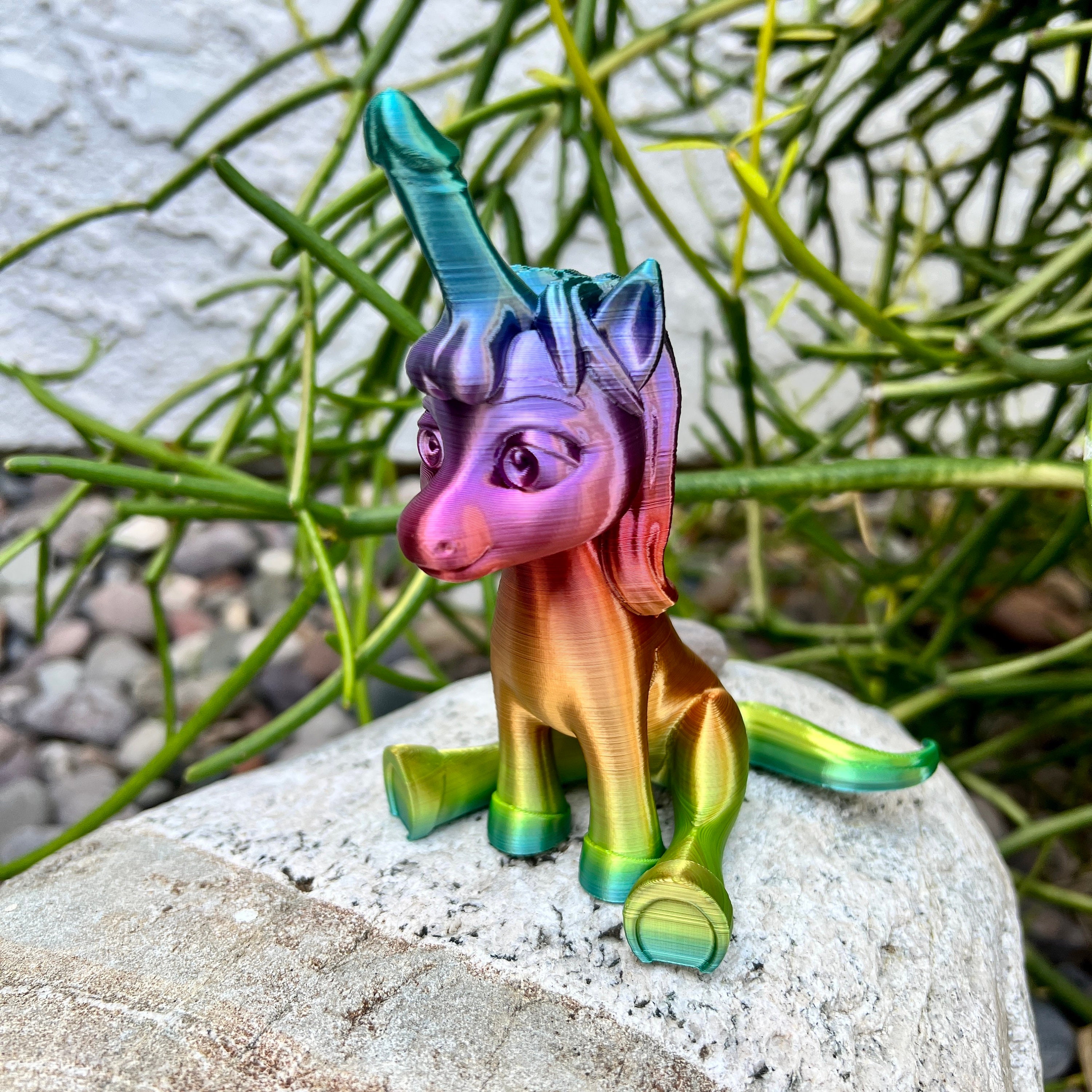 shiny flowers belinda dildo Adult Unicorn Dick Horn Penis Cock Dino-dick Dickasaurus Rex Bachelorette  Party Gift Funny Prank Desk Model - Etsy