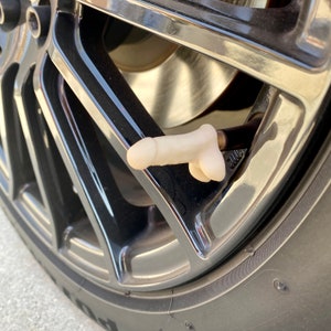 Ventieldopjes Gag Cadeau Kous Stuffer D-stuurpen Universal Fit Auto Fiets Motorfiets 3D-geprint Kleur naar keuze!