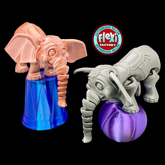 Giocattolo Da Tavolo Con Ventosa E Girandola - Elefante Rosa In Plastica Per Neonati