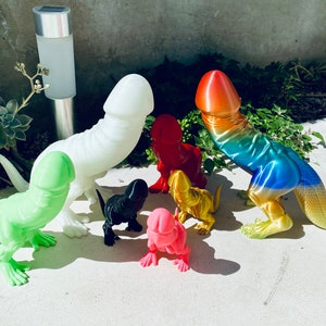 Dino-Dick Dickasaurus Rex Prezent na Wieczór Panieński Zabawny Prank