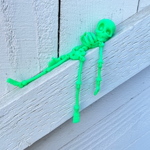 Skeleton Flexi Gelenk Halloween Spielzeug niedlichen Spaß Geburtstagsgeschenk Kinder Dinosaurier Fidget Schreibtisch Modell Spielzeug Jurassic Bones