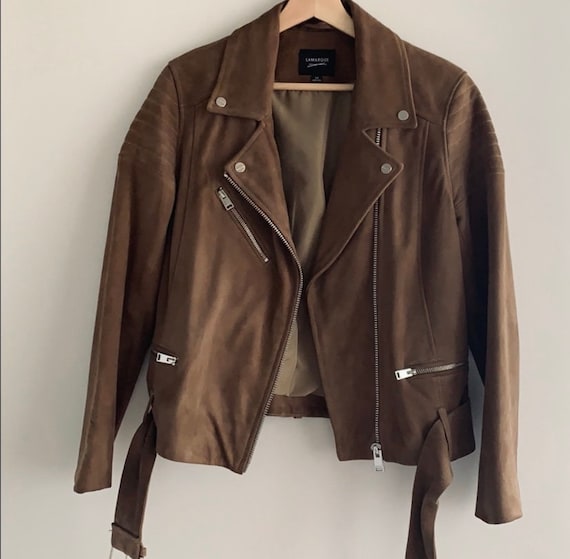 Suede Motto Jacket