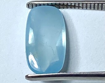 Natural Aquamarine Rose Cut GemStone Cushion Shape