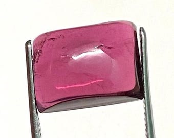 Natural Pink Tourmaline Long Cushion Cabochon Gemstone for Jewelry Making