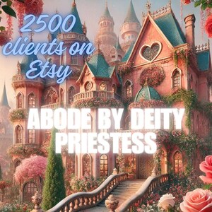 Romance Rose Castle Astral Abode Portal Attunement by Dety Priestess for Spirit Companions Remote Binding Activation Images Sent