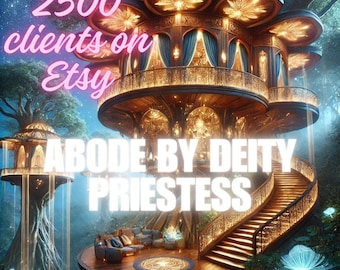 Upscale Treehouse Astral Abode Portal Attunement Gift by Priestess for Spirit Companions  Remote Binding Activation Images Sent