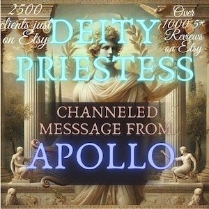 Kanalisierte Botschaft von Gott Apollo Weisheitsbotschaft von Thoth - 5 Satzlesung von der Gottheitspriesterin