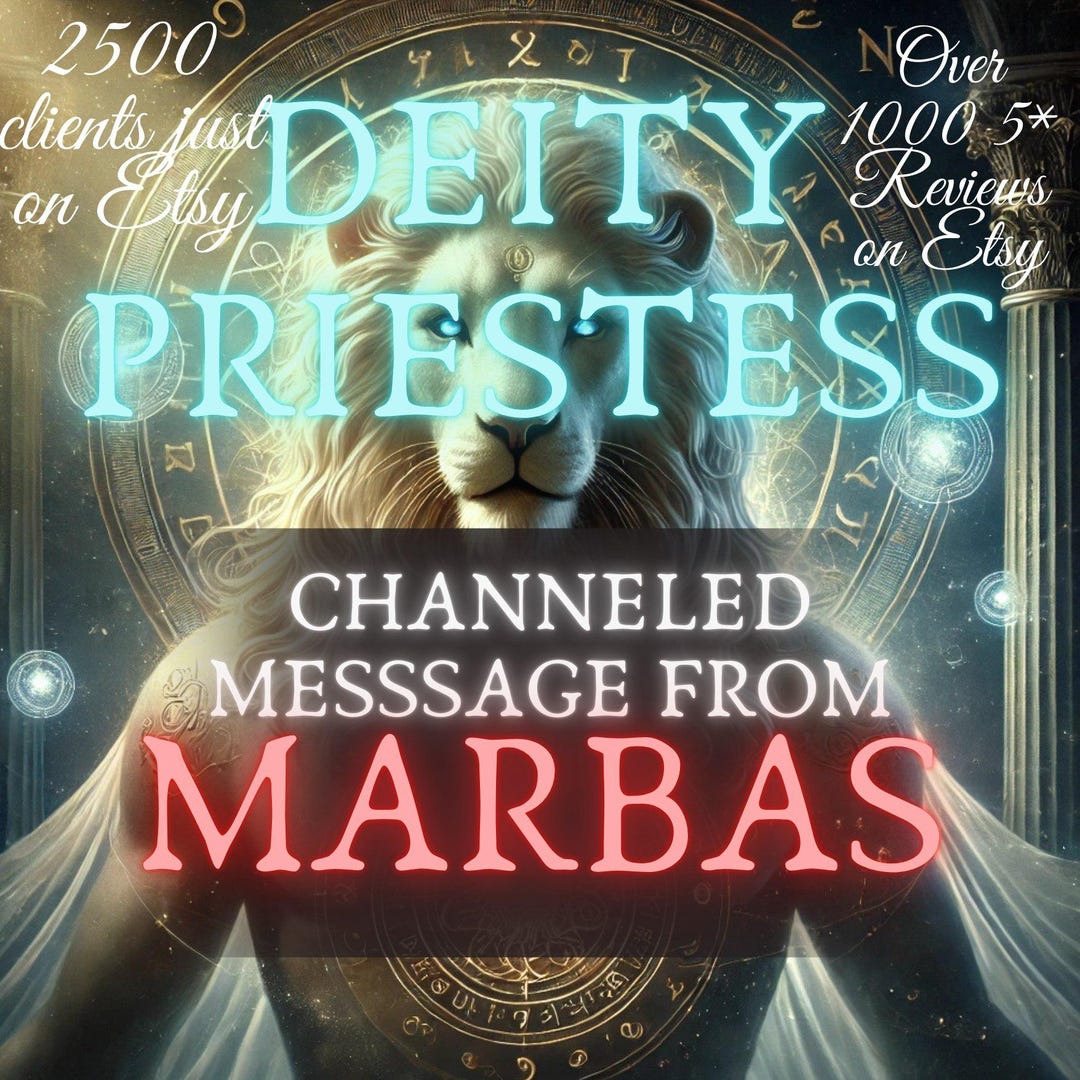 Channeled Message From Marbas Psychic Reading Channeled Spirit Guide ...