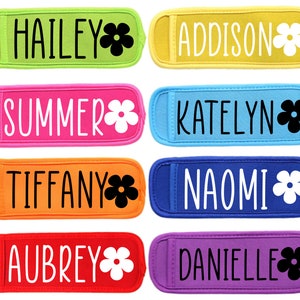 Personalized Popsicle Holder, Freezer Pop Holder,  Ice Pop Sleeve, Ice Pop Holder, Party Favors, Birthday Favor, Stocking Stuffer, Kids Gift