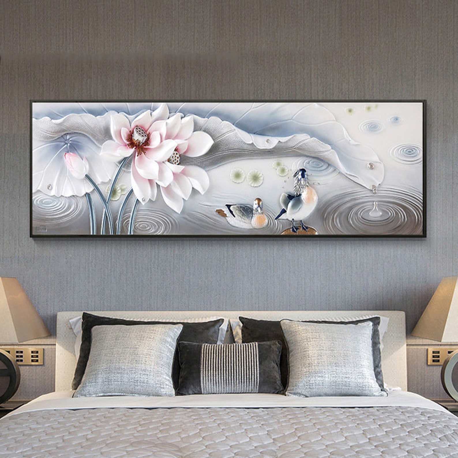 Large Size 5D DIY Full Drill Square Round Diamond Painting Kit Etsy