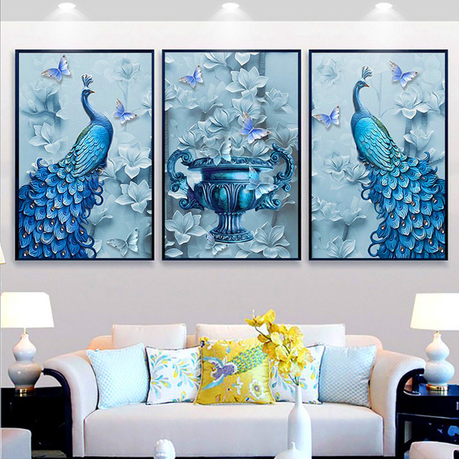 5D DIY Full Drill Square Round Diamond Painting Kit | Etsy