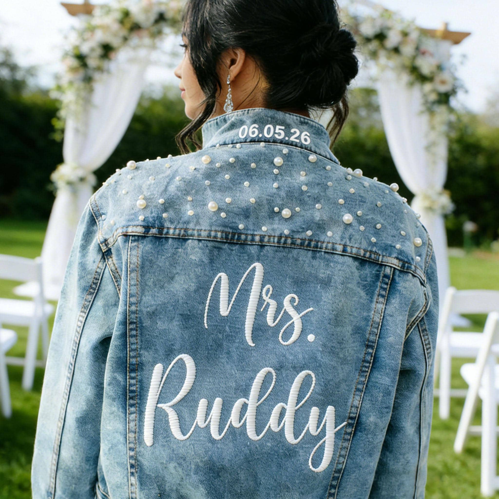 Bridesmaid Denim Jackets - Etsy Bridesmaid Denim Jackets - Etsy