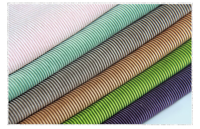 Corduroy Fabric By The Yard For Upholstery For Clothing For | Etsy