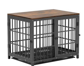 Unique and Modern Design Wooden MDF and Metal Dog Kennels for your lovely home, livingroom furniture pet crates