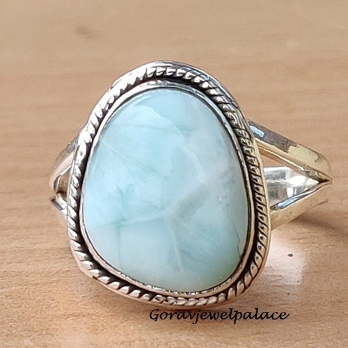 Turquoise Ring Sterling Silver 925 Handmade Everyday - Etsy