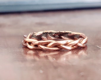 Copper Band Ring, Solid Copper Ring, Prefect Band Ring, Handmade Ring, Worry Ring, Copper Jewelry, Simple Band Ring,Beautiful Ring.