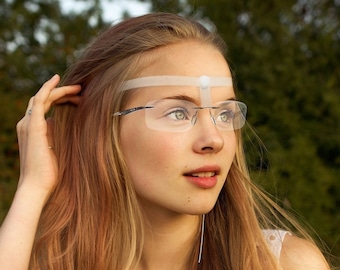 Suporte de cinta transparente OpticBridge para cirurgia de nariz, rinoplastia, septoplastia, recuperação de rinoplastia
