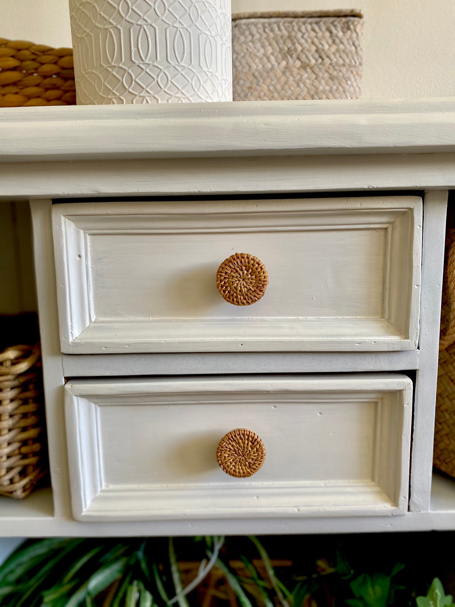 Rattan Knob Rattan Handle Furniture Knobs Hardware Etsy Australia