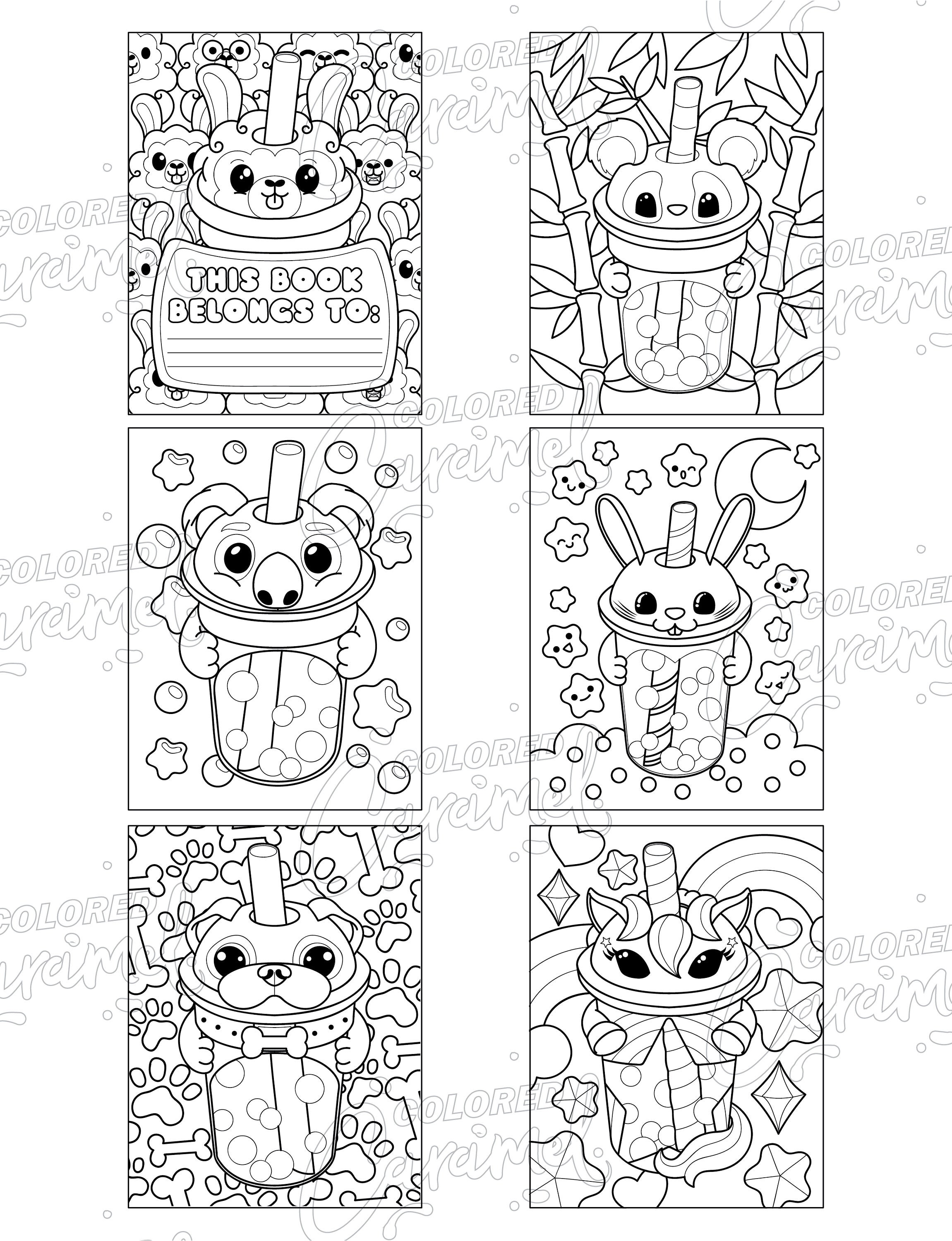 super-cute-kawaii-bubble-tea-printable-pdf-download-coloring-etsy