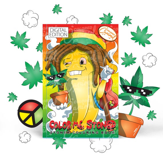 The Stoner's Coloring Book (Paperback) 