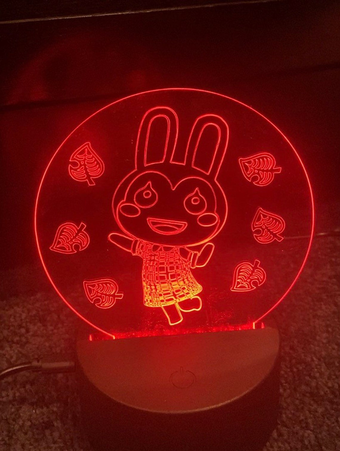 Animal Crossing LED Light Animal Crossing Night Light Etsy