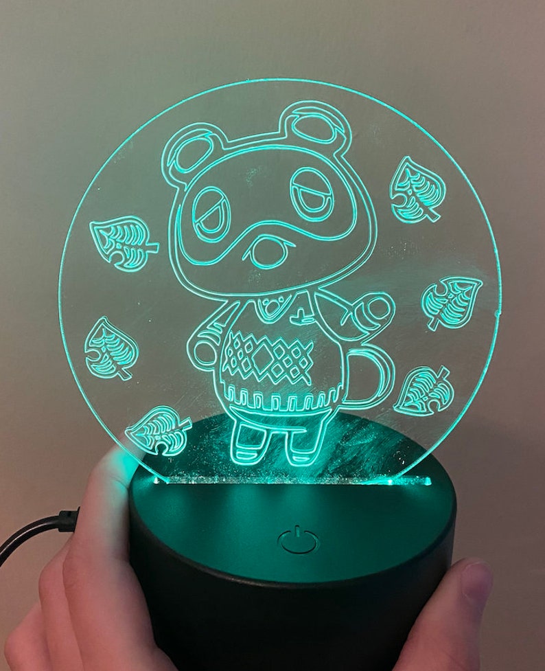 Animal Crossing LED Light Animal Crossing Night Light Etsy
