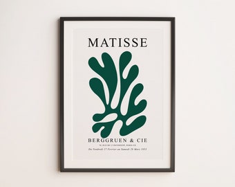 Henri Matisse The Cut Outs Poster , Matisse Print , Printable Wall Art, Matisse Poster, Abstract Art Print , Digital Download