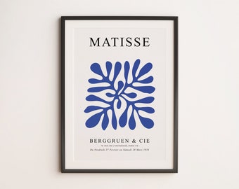 Henri Matisse The Cut Outs Poster , Matisse Print , Printable Wall Art, Matisse Poster, Abstract Art Print , Digital Download