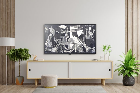 Samsung Frame Tv Art Picasso Guernica Wall Art Samsung Etsy Samsung Frame Tv Art Picasso Guernica Wall Art Samsung Etsy