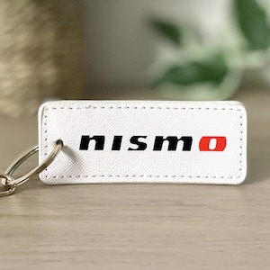 Porte-clés personnalisé Nismo - Cadeau personnalisé - Porte clés Nissan Nismo - Porte clés personnalisé