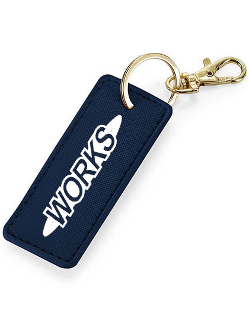 Personalized Works Keychain - Personalized Gift - Mini JCW Keychain ...