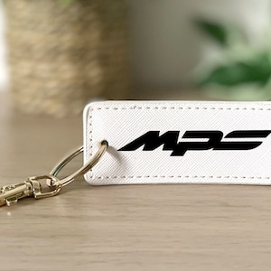 Porte-clés personnalisé MPS - Cadeau personnalisé - Porte clés Mazda MPS - Porte clés personnalisé Mazda MPS