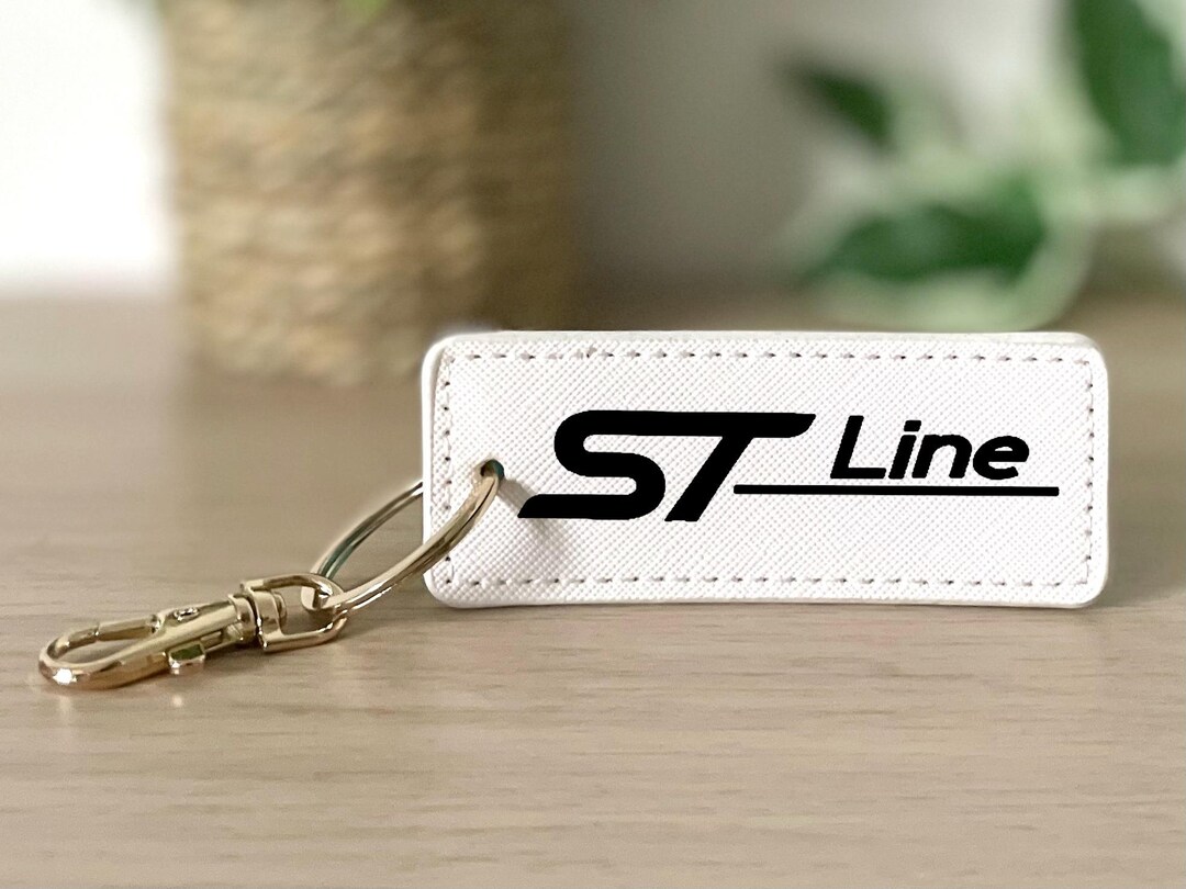 Personalized ST Line Keychain - Personalized Gift - Ford ST Line ...