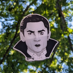 Vintage Dracula Sticker