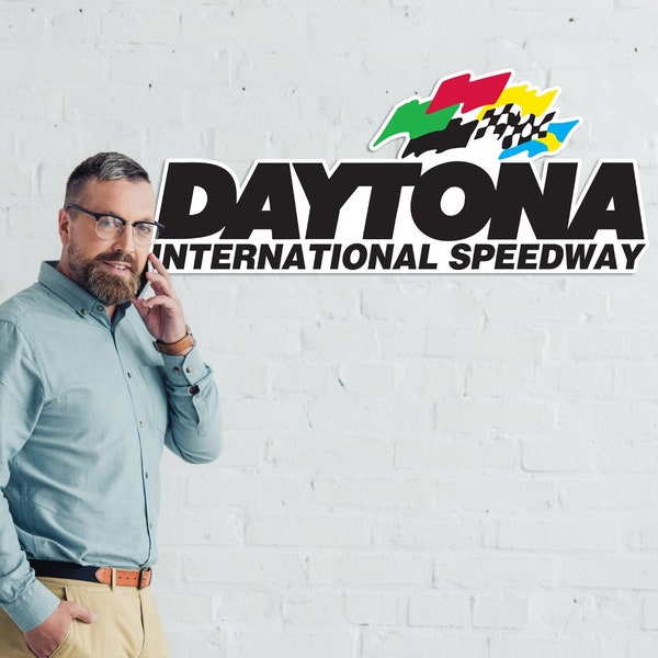 Daytona Speedway 39” Metal Wall Sign - Racetracks Of America / Man Cave Or Garage / NASCAR / Racing / Free Shipping