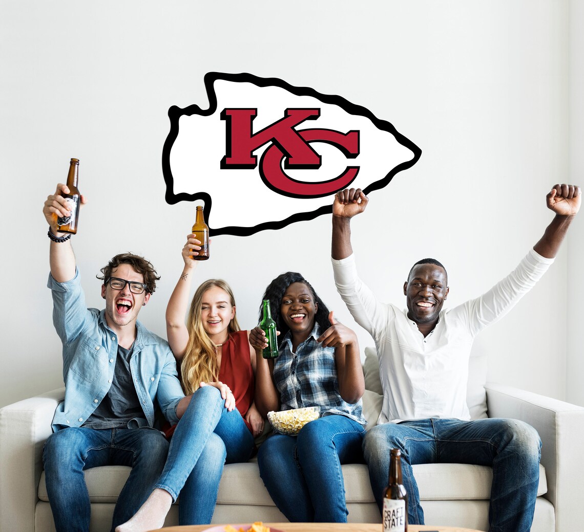 Kansas City Chiefs Large Metal Sign for Bar Man Cave or | Etsy